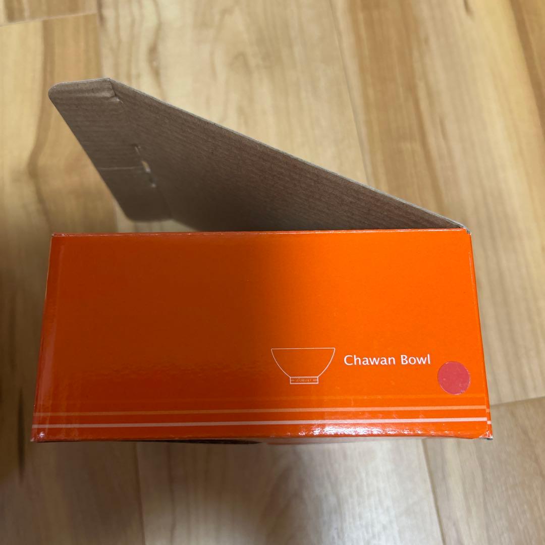 新品未使用・ルクルーゼ・お茶碗・コンソメレッド