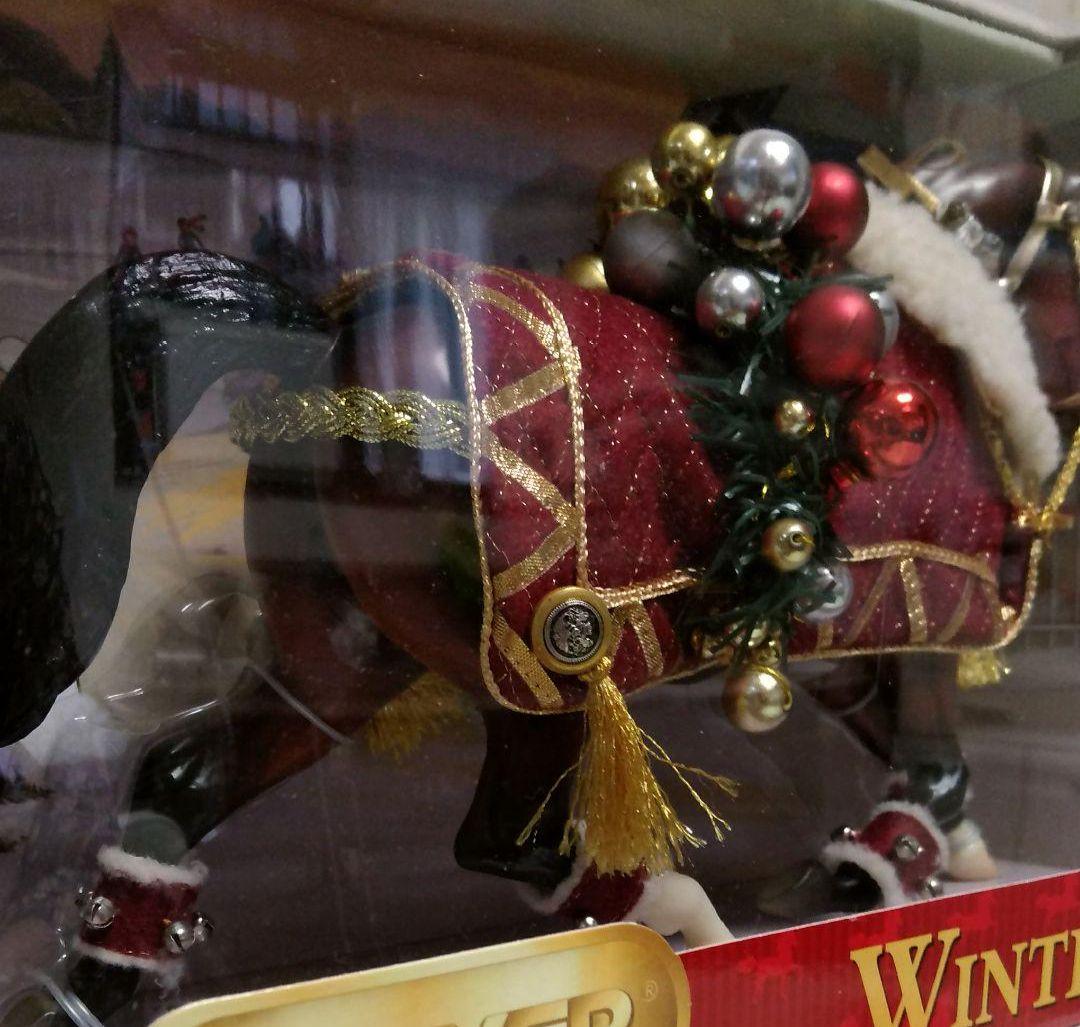 【希少】Breyer 乗馬クリスマスホース