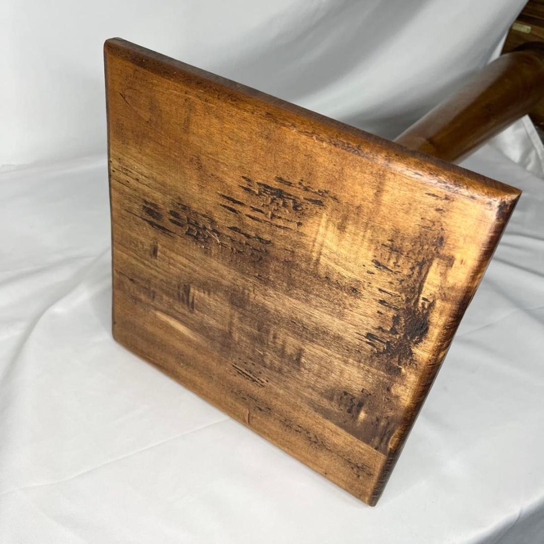 イタリア家具　アンティーク　木製　フラワースタンド　花台　飾り棚　テーブル　机