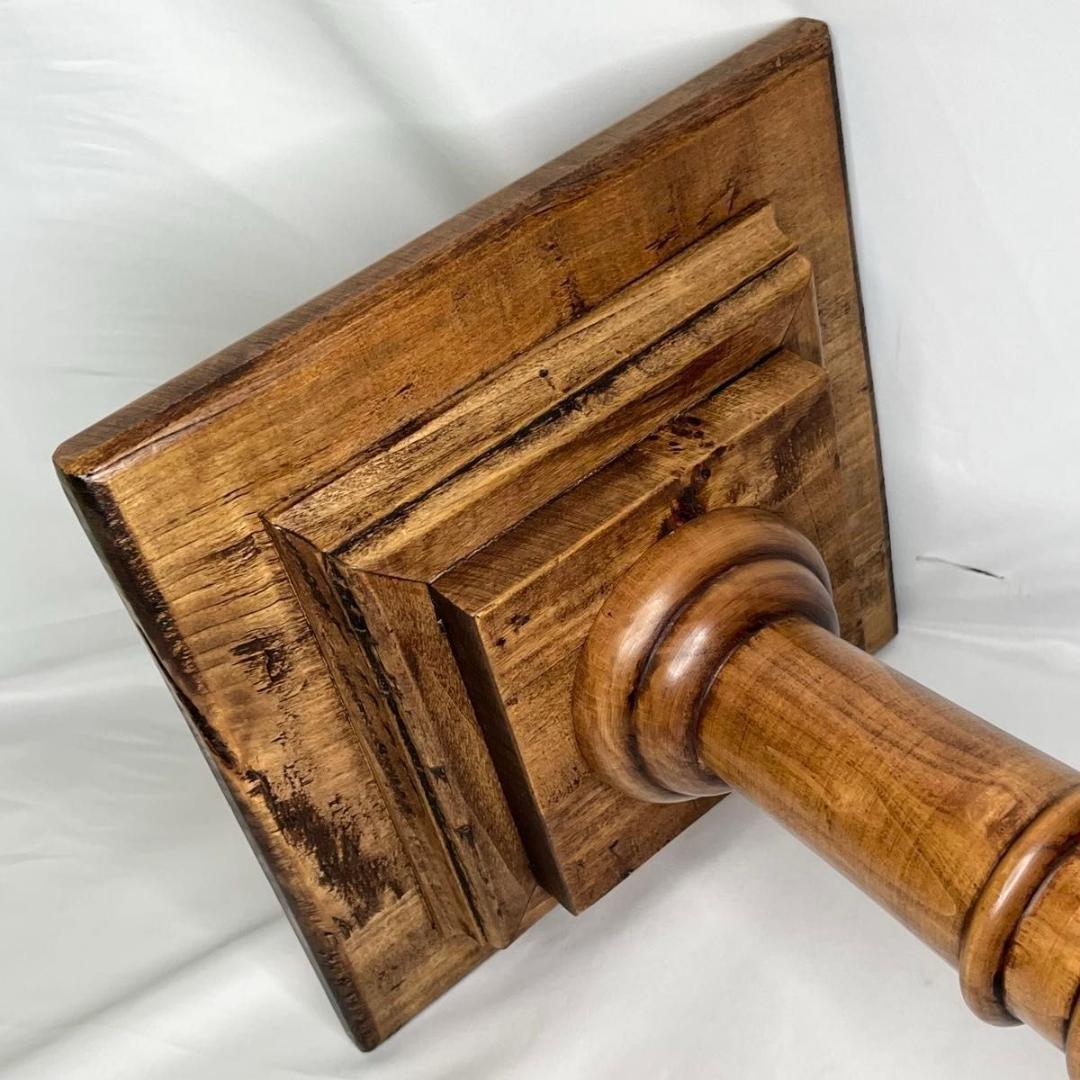 イタリア家具　アンティーク　木製　フラワースタンド　花台　飾り棚　テーブル　机