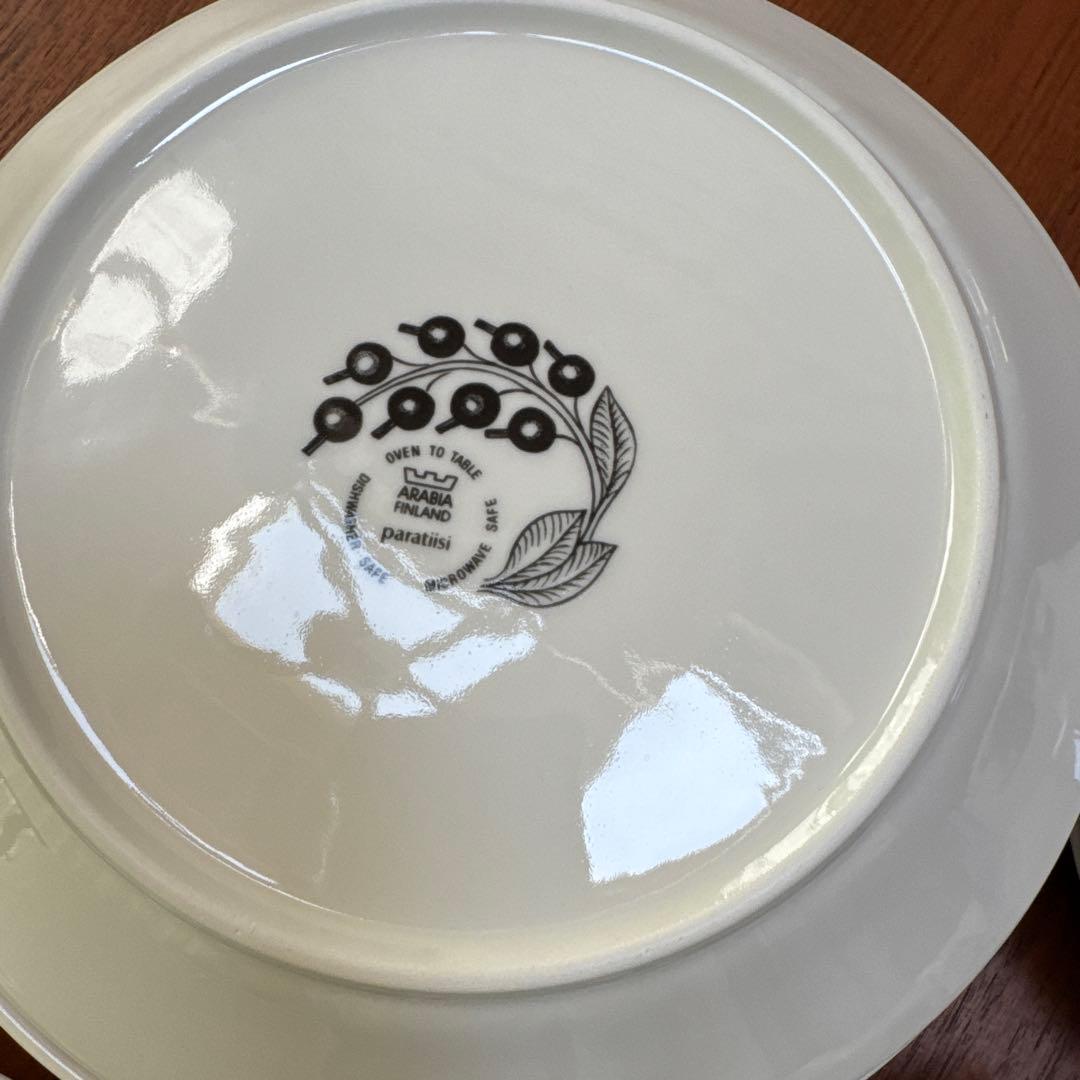 アラビア　ブラックパラティッシ　食器セット 各5 20点