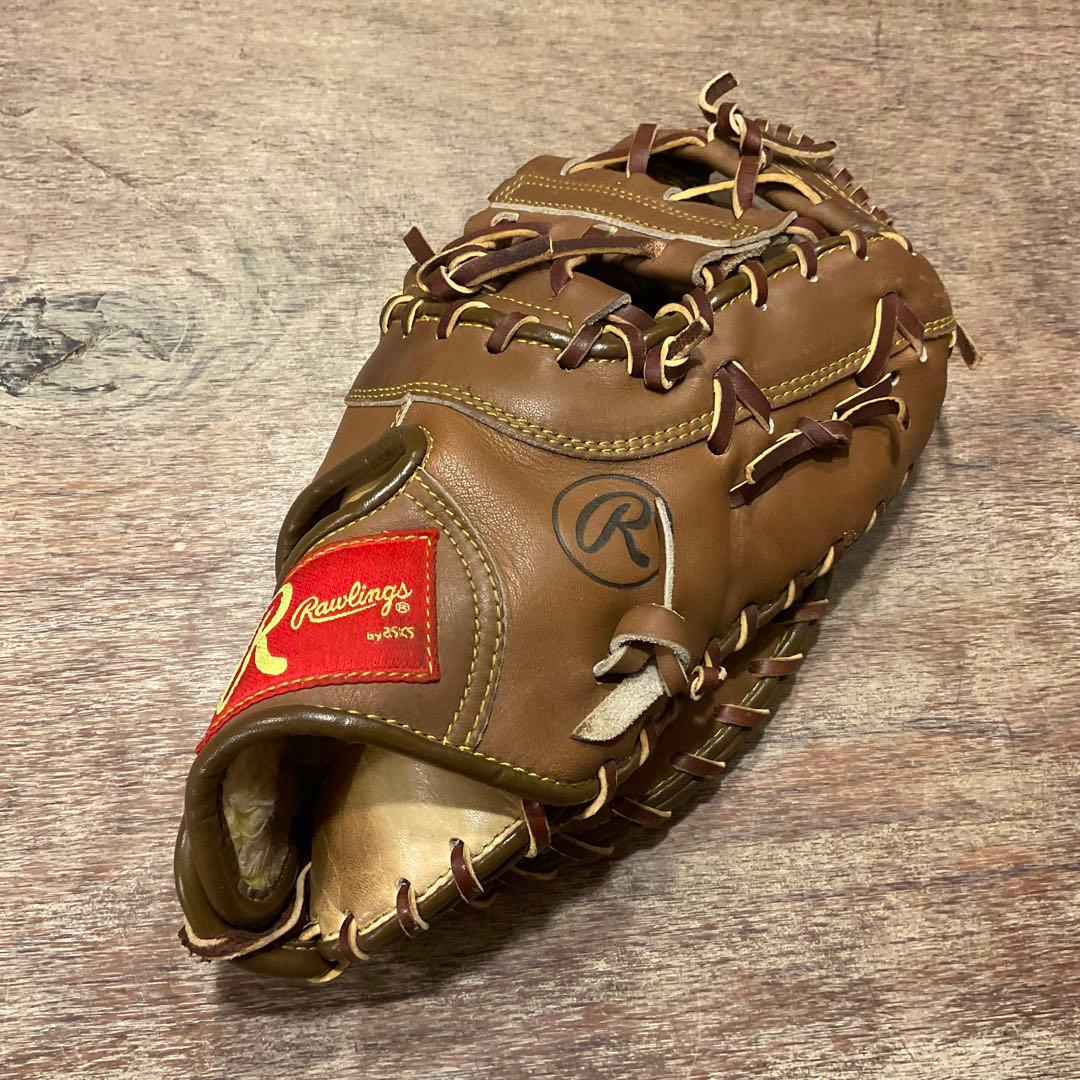 ローリングスのファーストミット 軟式グローブ TEGRAT RG861F 旧ロゴ