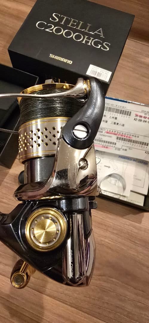 10ステラC2000HGS わたらせ樹脂工房オーダーノブ　ラインローラーAIR等