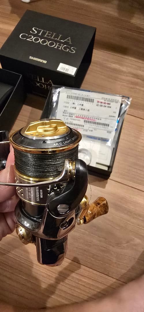 10ステラC2000HGS わたらせ樹脂工房オーダーノブ　ラインローラーAIR等