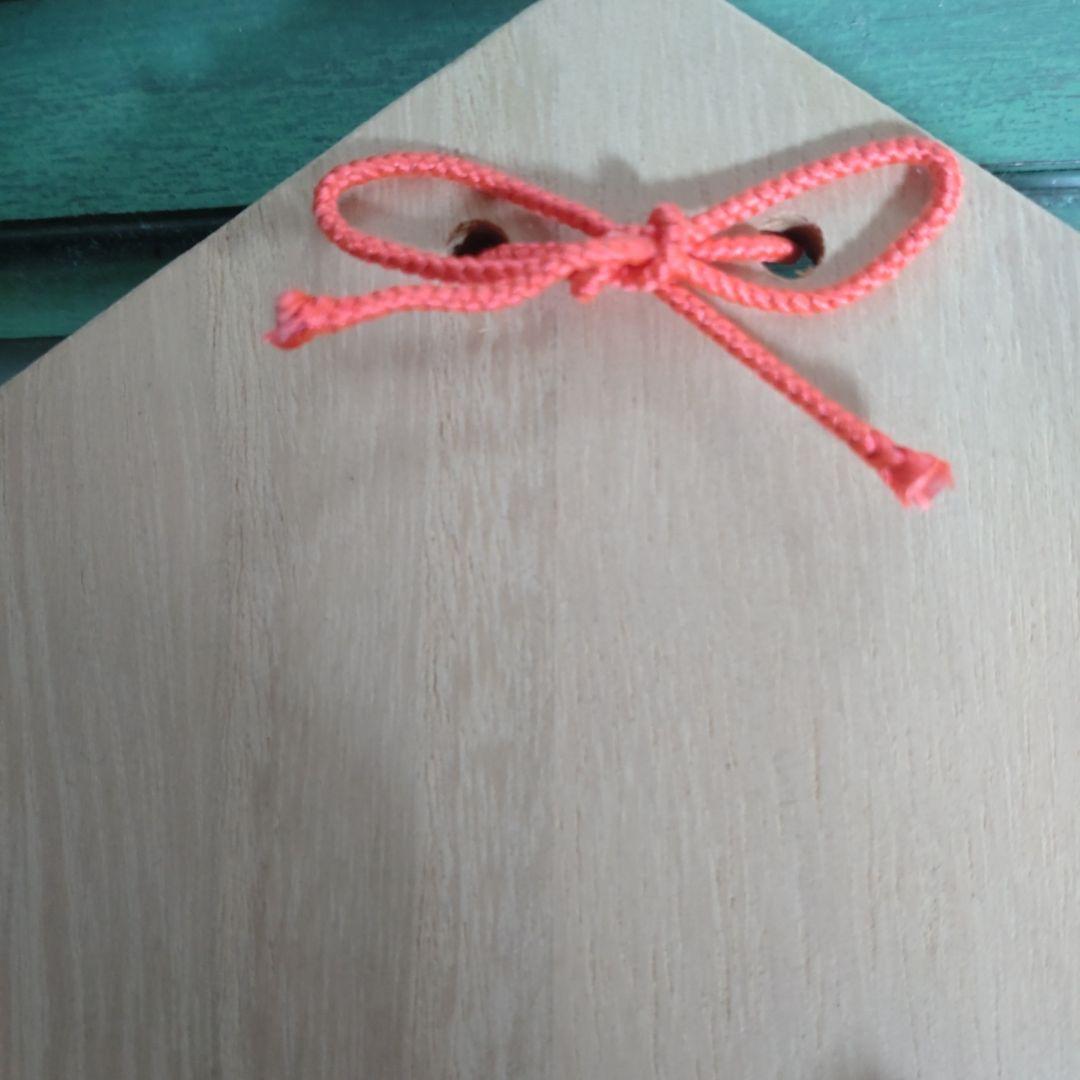 桐塑雛人形 菱形かけひな　衣裳　古布　手描き桜　桐箱付き