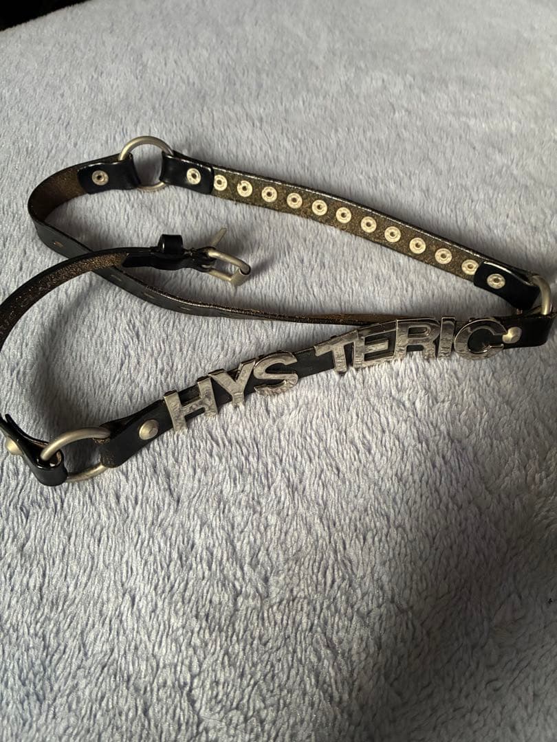 HYSTERIC スタッズ付きレザーベルト