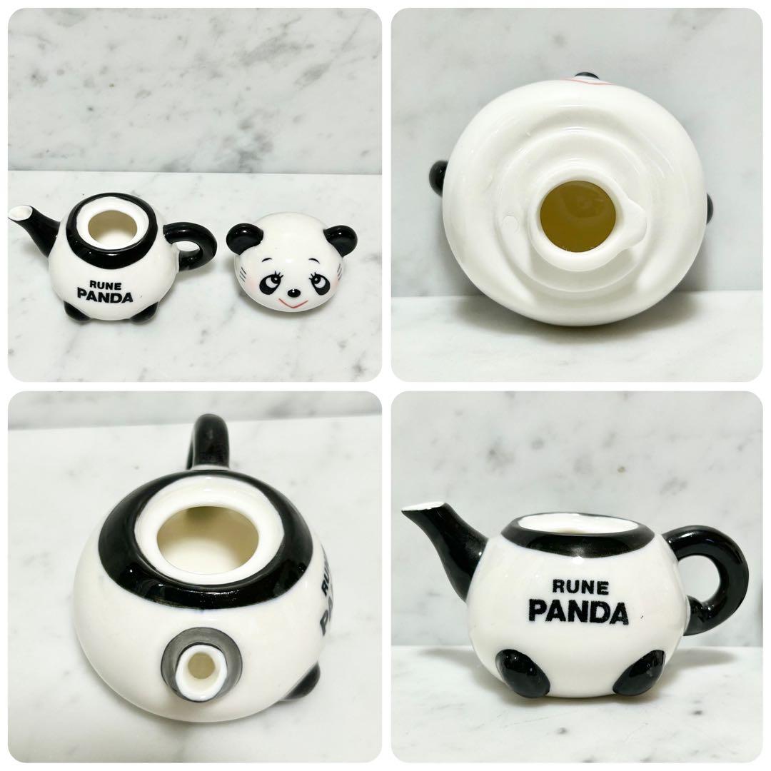 内藤ルネ RUNE PANDA パンダ ティーポットセット【インテリア用】