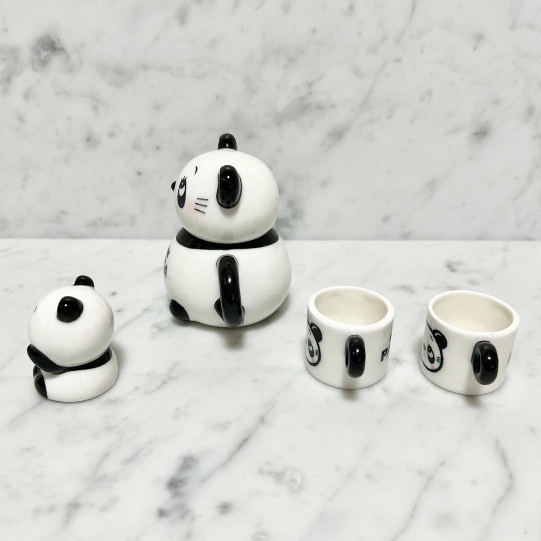 内藤ルネ RUNE PANDA パンダ ティーポットセット【インテリア用】