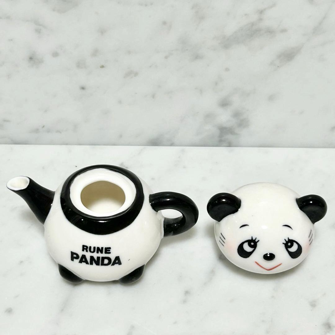 内藤ルネ RUNE PANDA パンダ ティーポットセット【インテリア用】