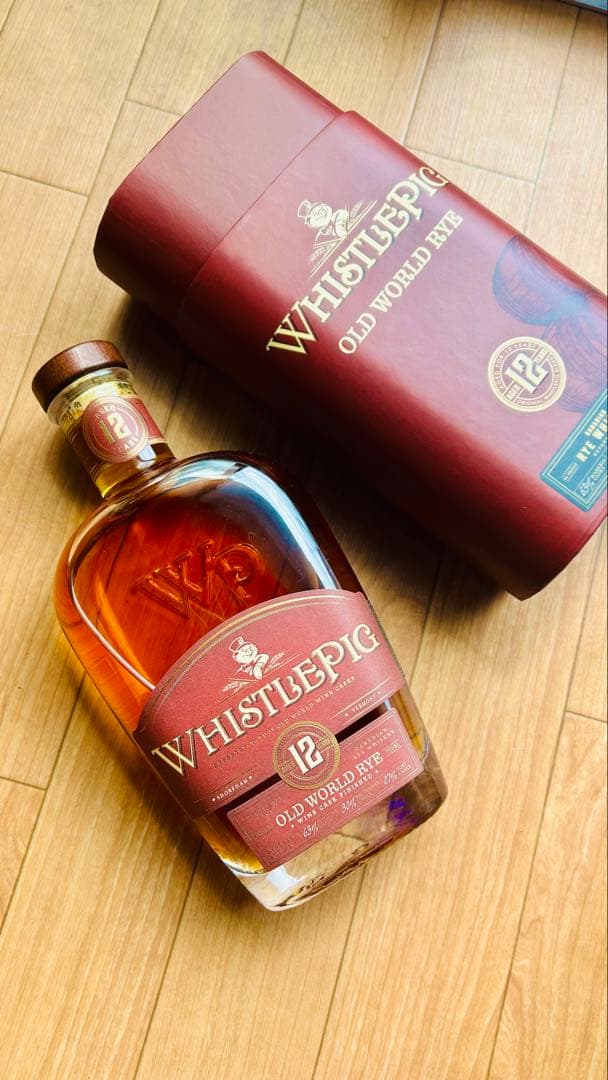 【おふく様用】WHISTLEPIG OLD WORLD RYE 12年、15年
