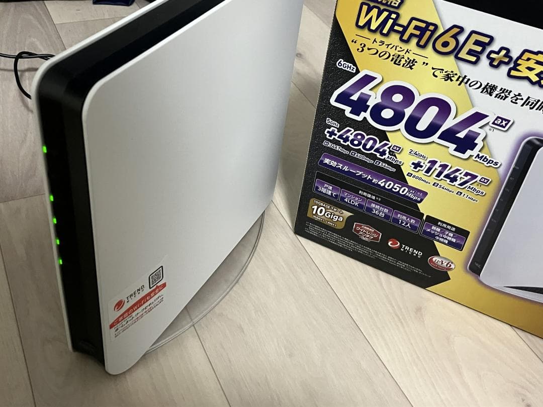 NEC Aterm WX11000T12 Wi-Fi ホームルータ