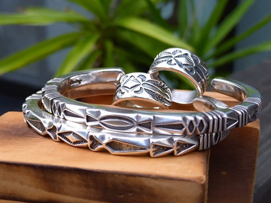 専用ページ❗️インディアンジュエリー、トーマスカーティス リングセット