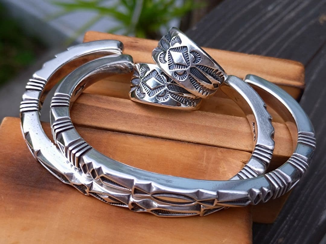 専用ページ❗️インディアンジュエリー、トーマスカーティス リングセット