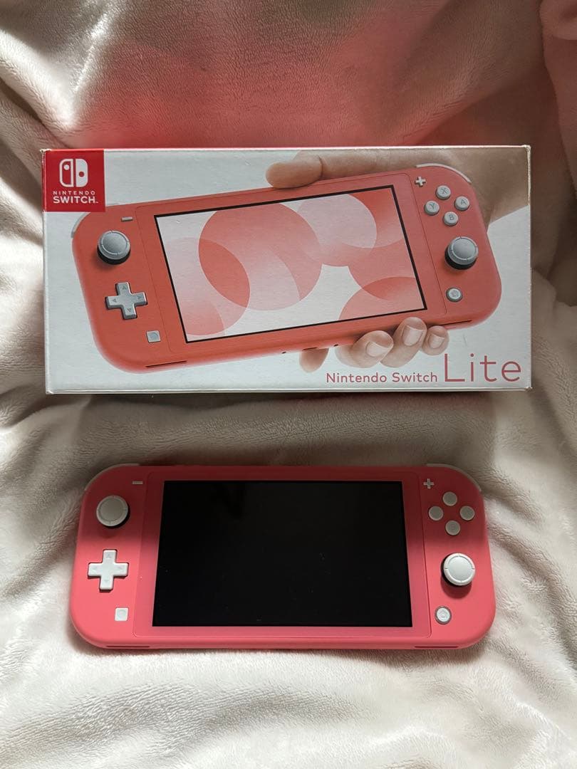 Nintendo Switch Lite コーラル本体 箱付き
