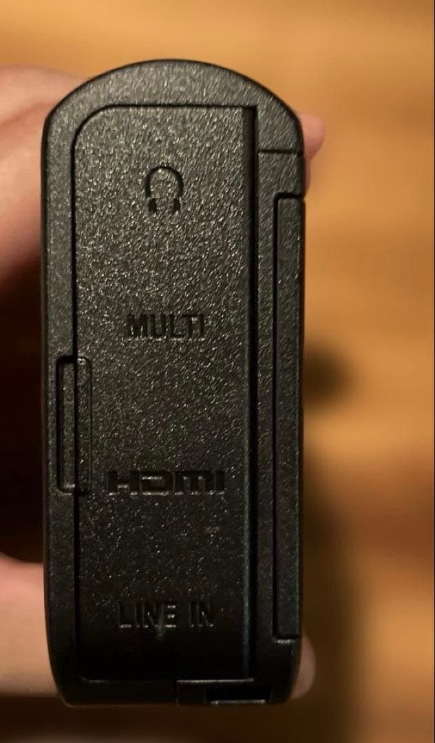 SONY HDR-MV1 ハンディカム ビデオカメラ 本体＋純正充電器付 動作品