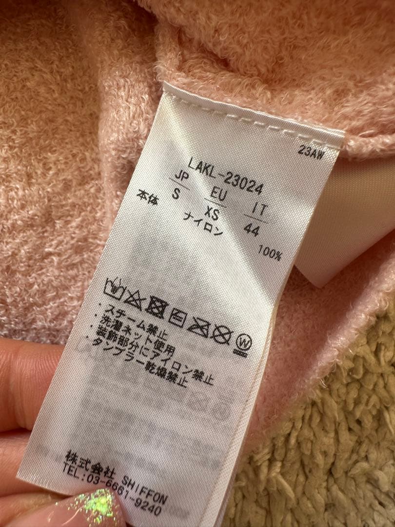 新品未使用タグ付き　LUXEAKMPLUS タートルネックセーター S