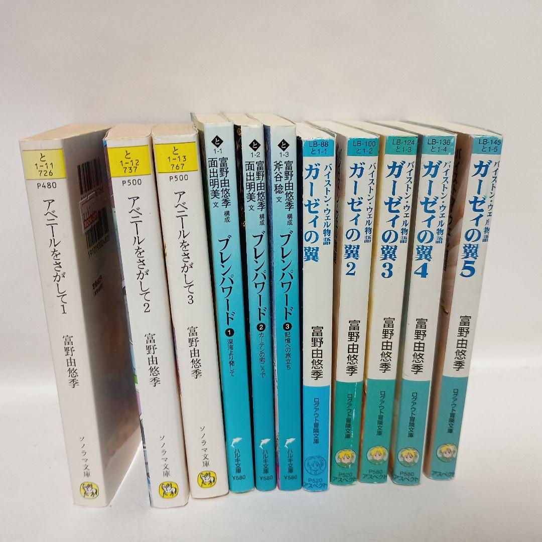 小説版 アベニールをさがして ガーゼィの翼 ブレンパワード 富野由悠季