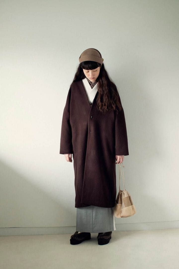 【極美品】kimono yamato 着物 ロングコート きもの やまと 和装