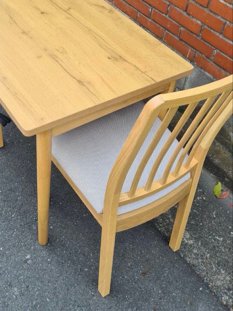 ＊東京都付近限定品＊美品　ニトリ ダイニングテーブル　椅子2脚セット　こたつ