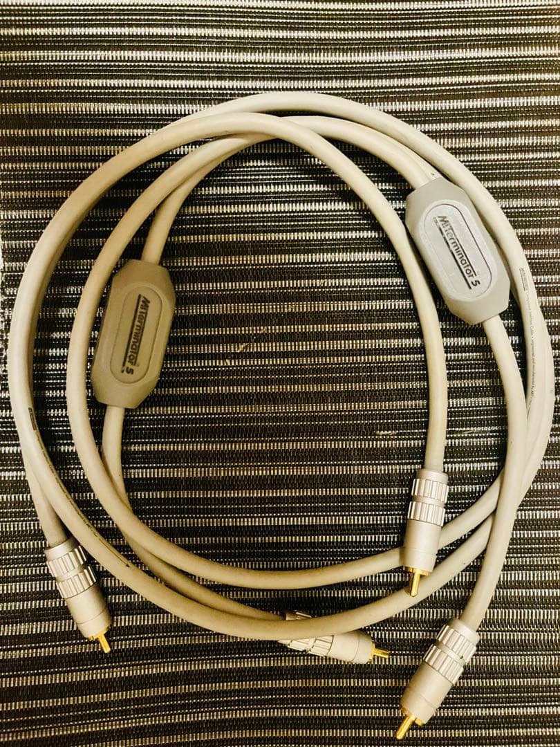 MIT Terminator 5 ターミネーター5 RCAケーブル 約1mペア