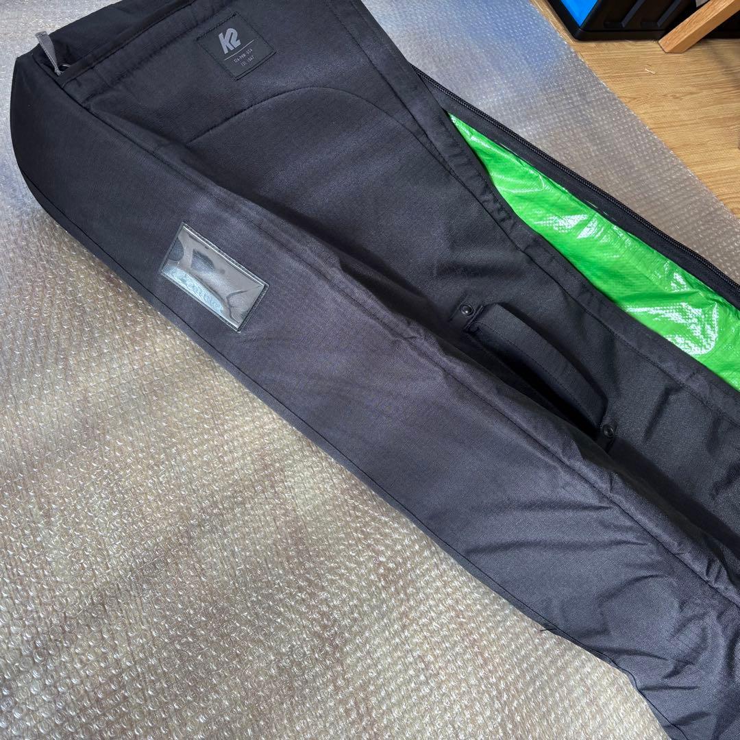 ボードケース K2 二輪　175cmケーツー スノーボードローラーバッグ