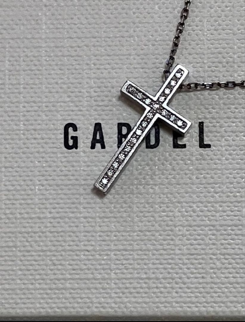 横*ん様 GARDEL ガーデル 925シルバー クロスネックレス
