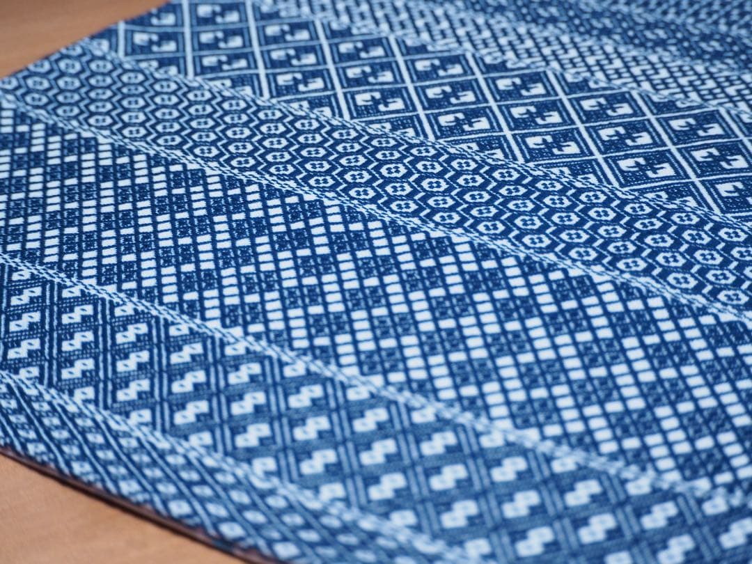 ハンドメイド　こぎん刺し　刺繍　kogin カバー　クロス