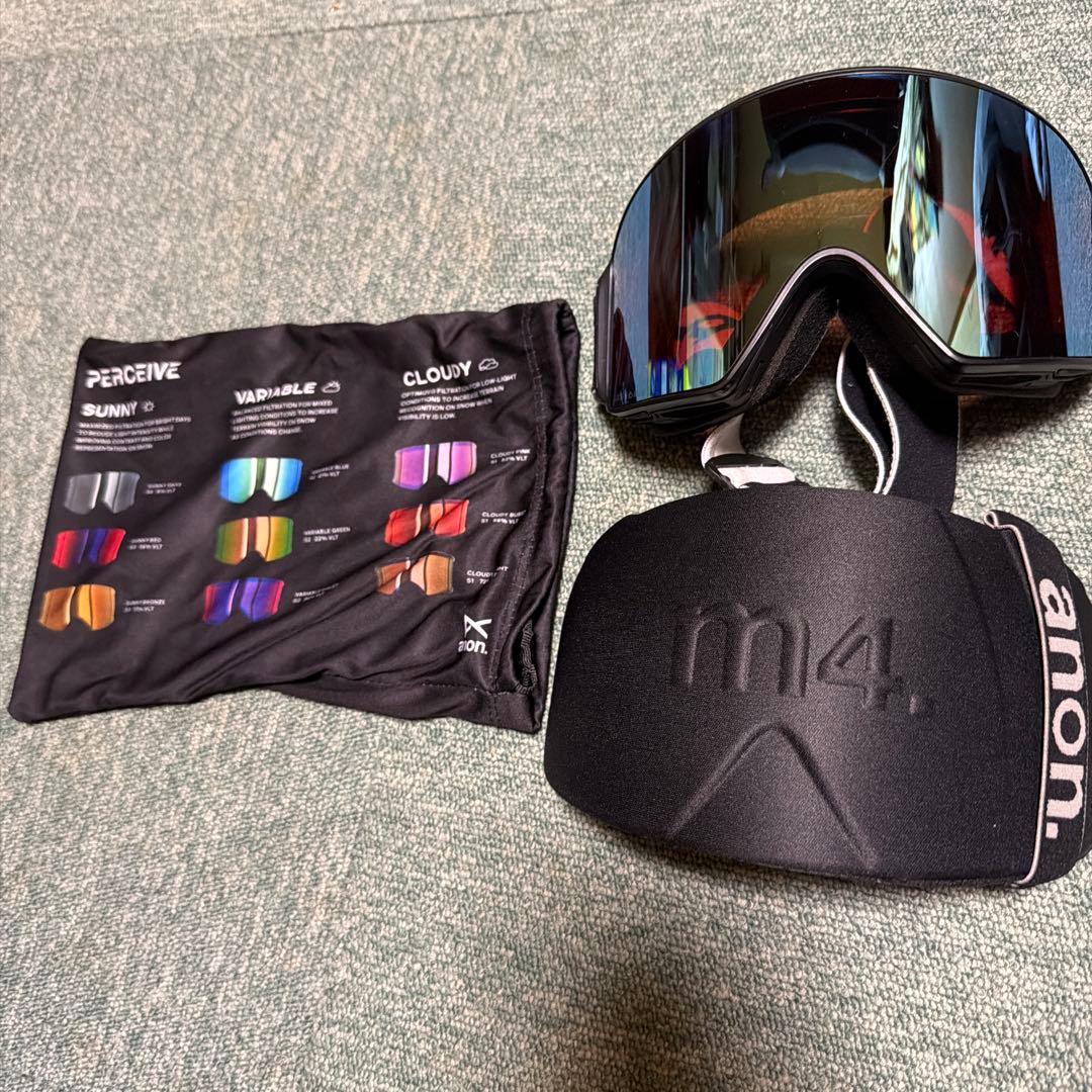 anon m4 ゴーグル ミラータイプ