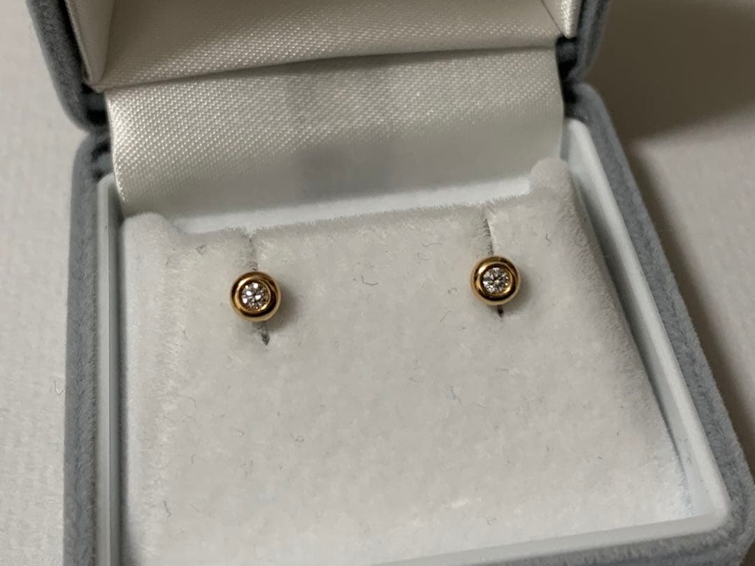 ティファニー　バイ ザ ヤードピアス　ピンクゴールド/K18PG