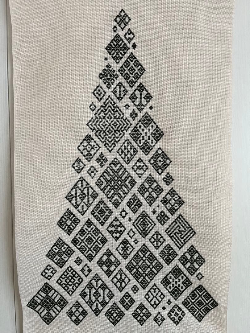 こぎん刺し こぎんツリー タペストリー A まとめ買いOK