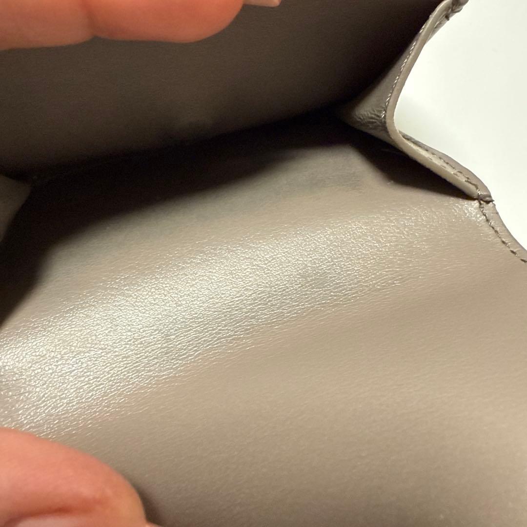 【即購入◎】本日限定値下げ　セリーヌ　スモールフラップウォレット　ペブル