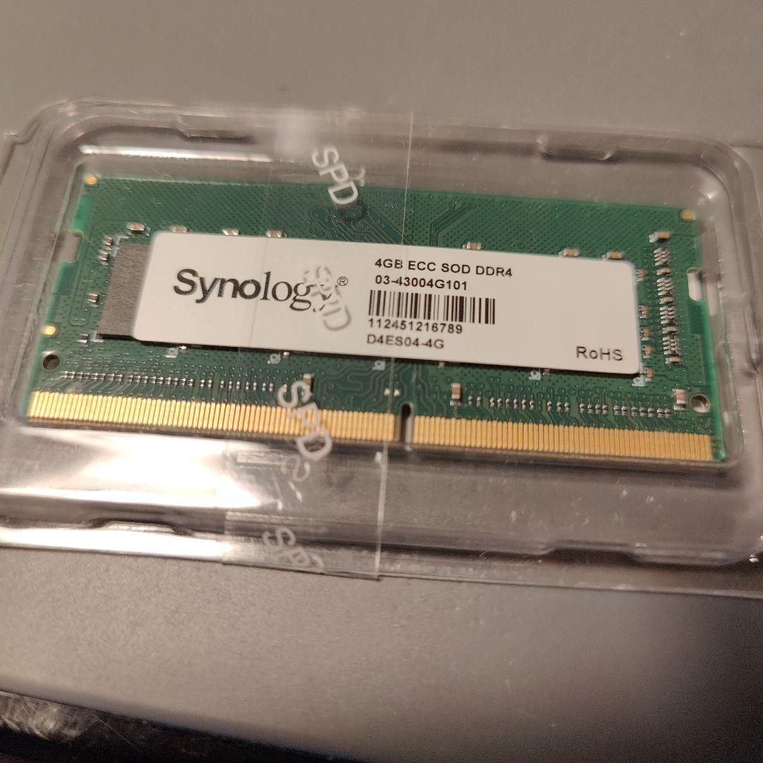 Synology DDR4 メモリー D4ES04-4G