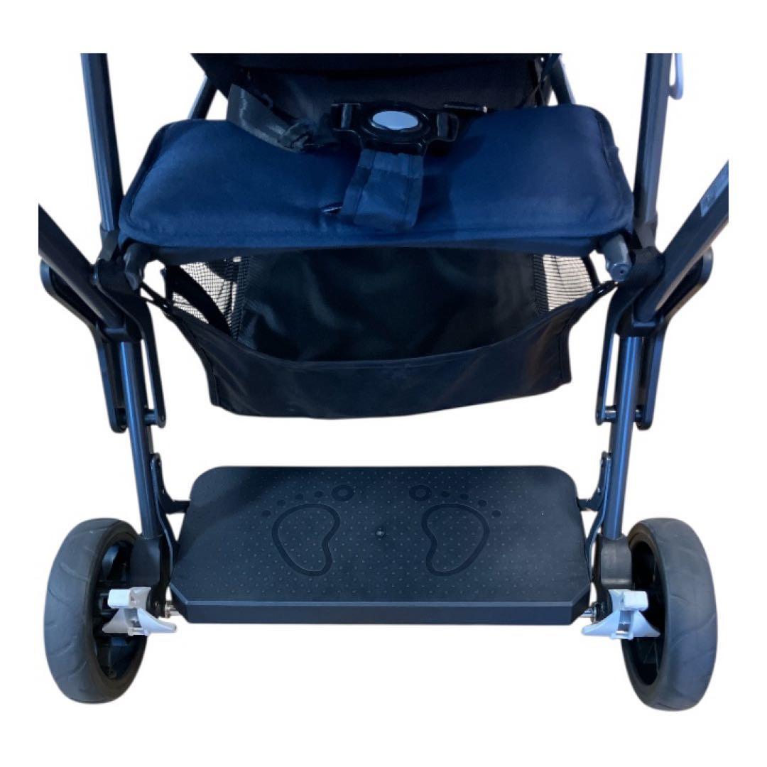 カトージ　2人でゴー スリム 2人乗り 人気ベビーカー ネイビー