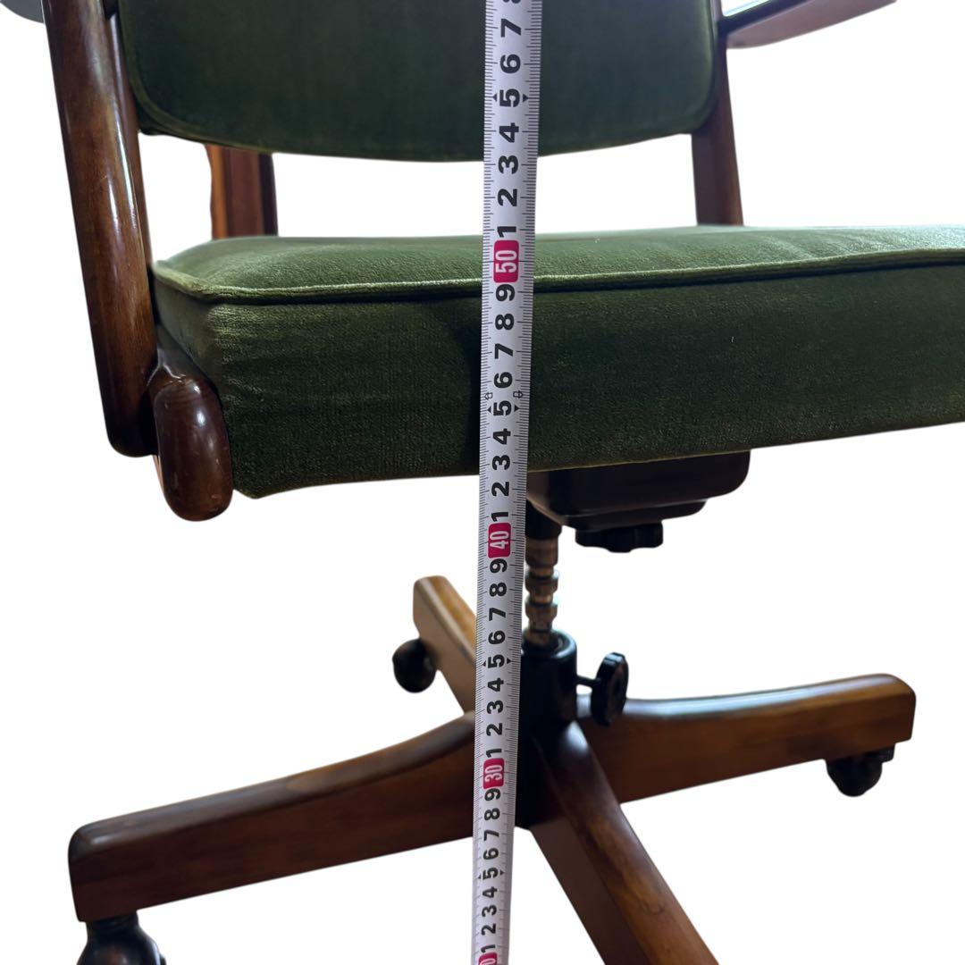 karimoku カリモク コロニアル デスクチェア キャスター付 回転