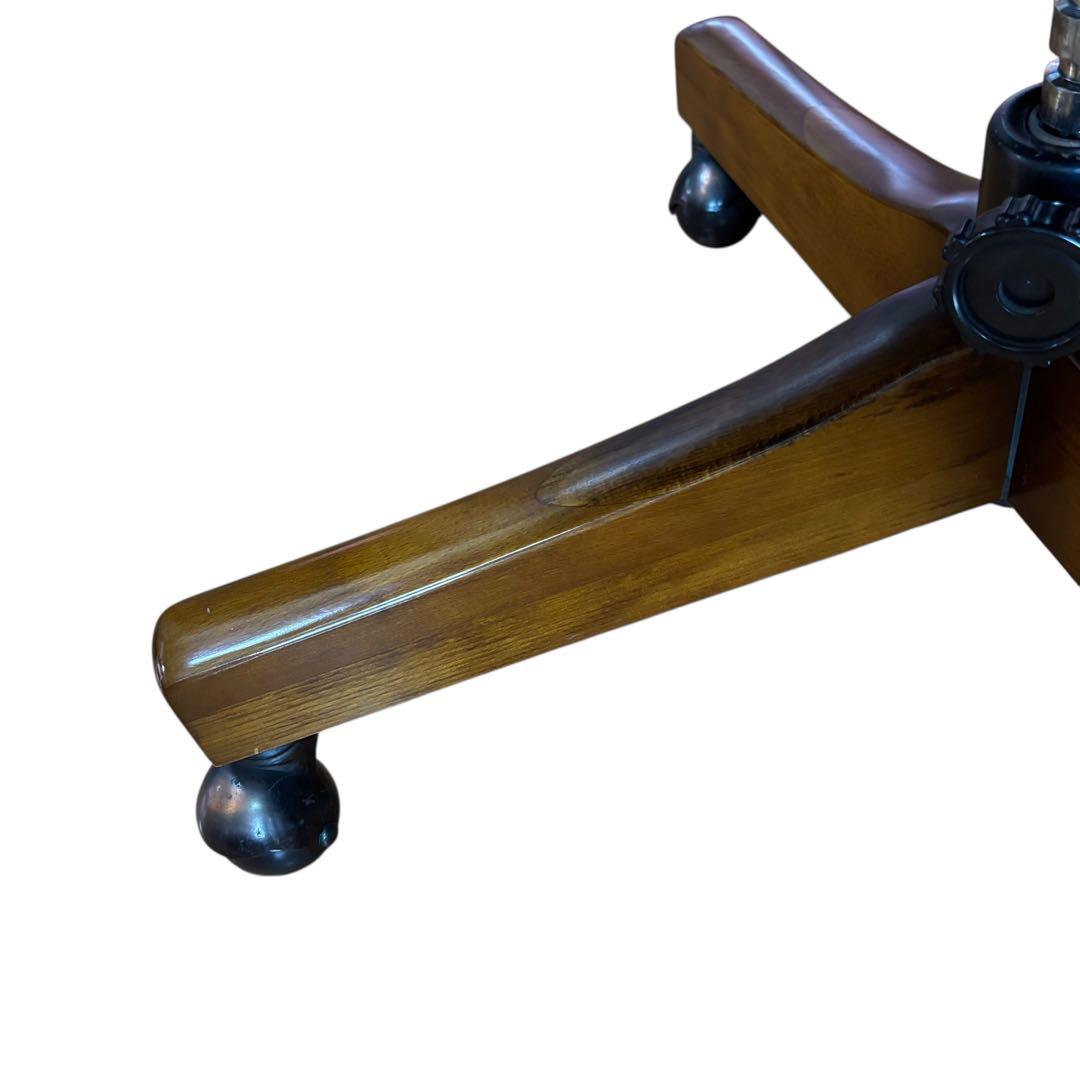 karimoku カリモク コロニアル デスクチェア キャスター付 回転