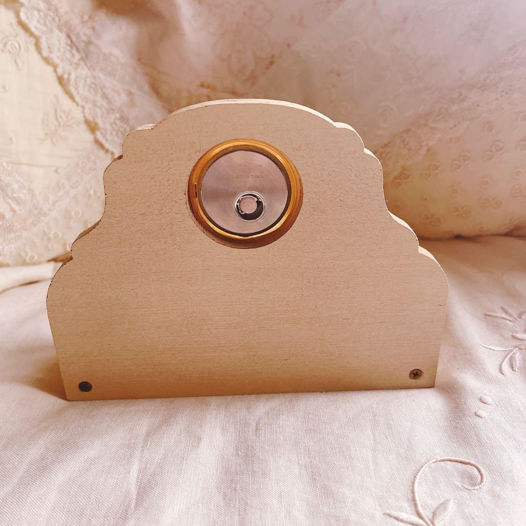 お値下げ♡マニーステンシルローズ木製品時計イマンダイアナローズフレンチカントリー