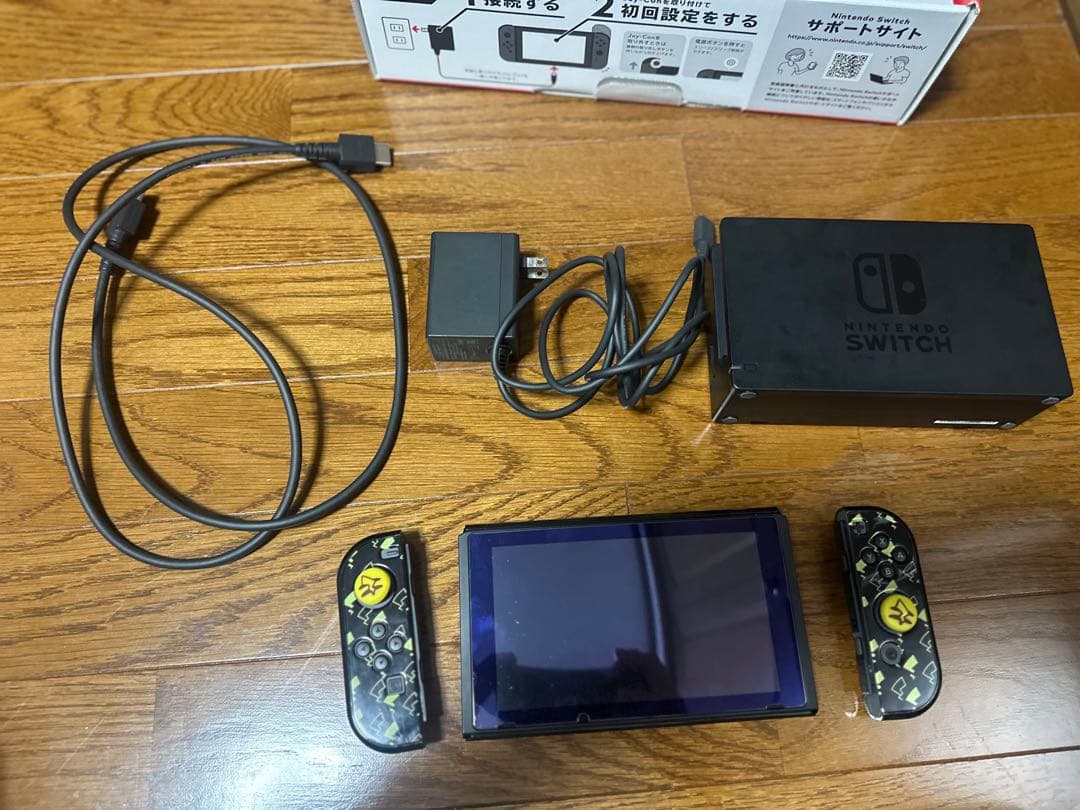 [美品] Nintendo Switch バッテリー強化版　グレー