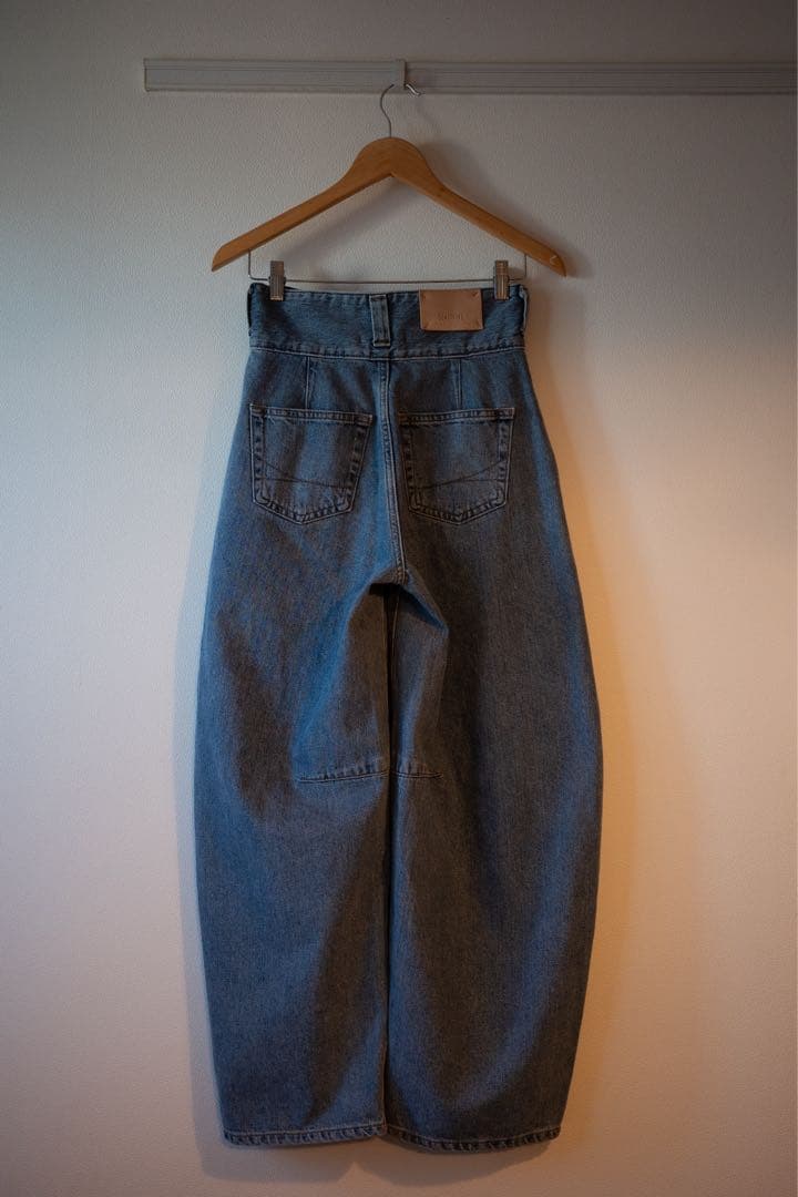 SOMETHING TLEB BALLOON DENIM /カーブデニムパンツ
