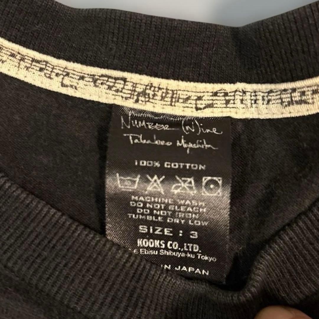 ナンバーナイン　Ｔシャツ