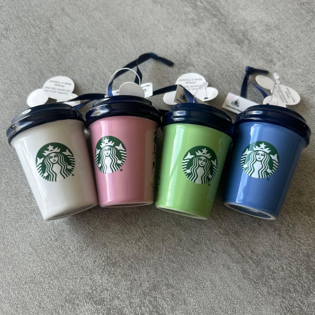 スターバックス フロリダディズニー　オーナメント4個セット