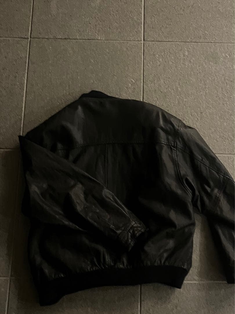 vintage ma-1 フライトジャケット　レザー