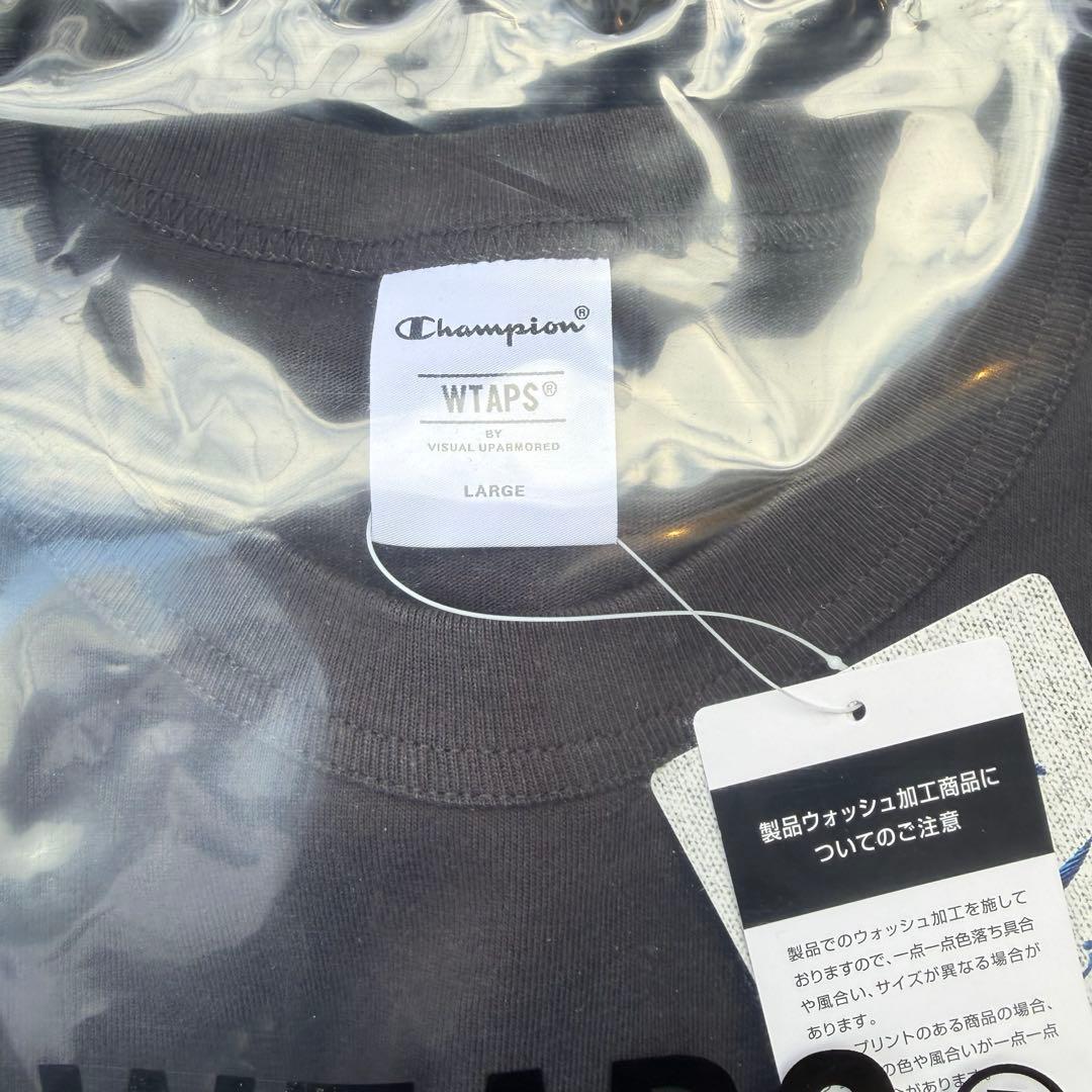 wtaps ACADEMY SS CHAMPION Tシャツ BLACK L