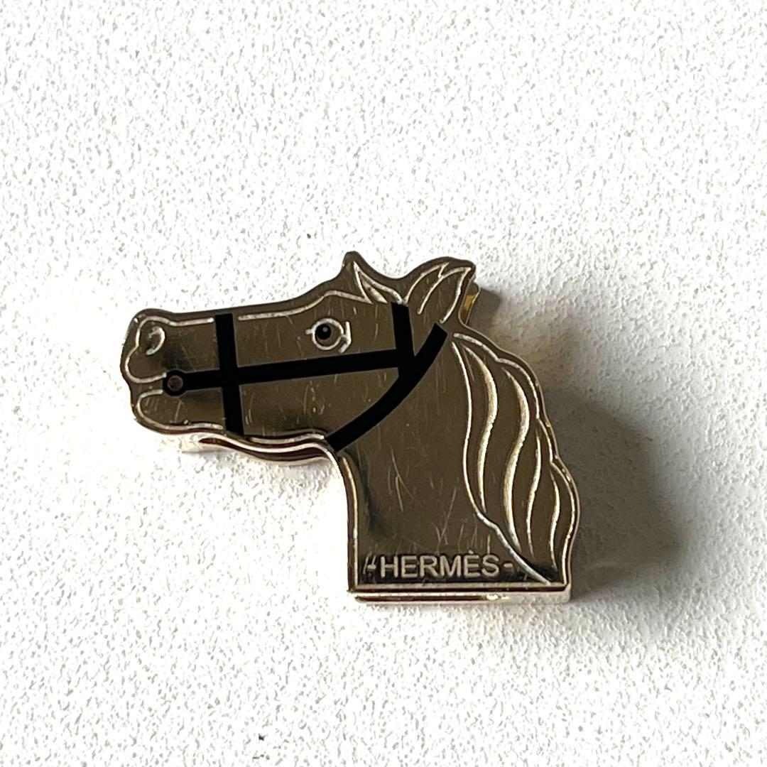 エルメス カドリージュ ツイリーリング ゴールド 馬