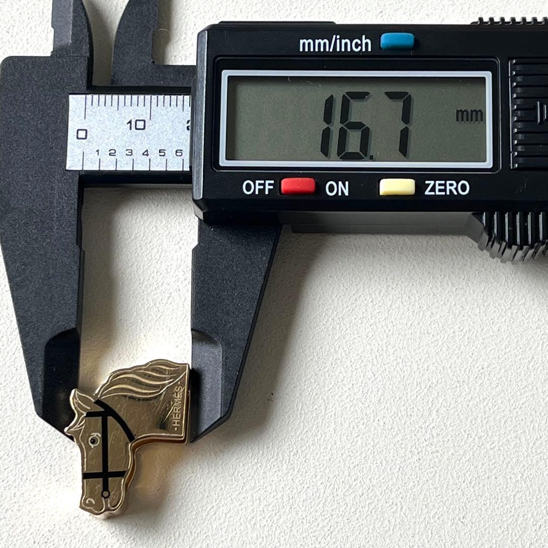 エルメス カドリージュ ツイリーリング ゴールド 馬