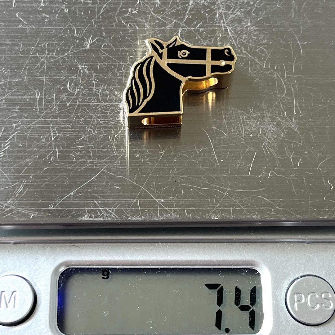 エルメス カドリージュ ツイリーリング ゴールド 馬