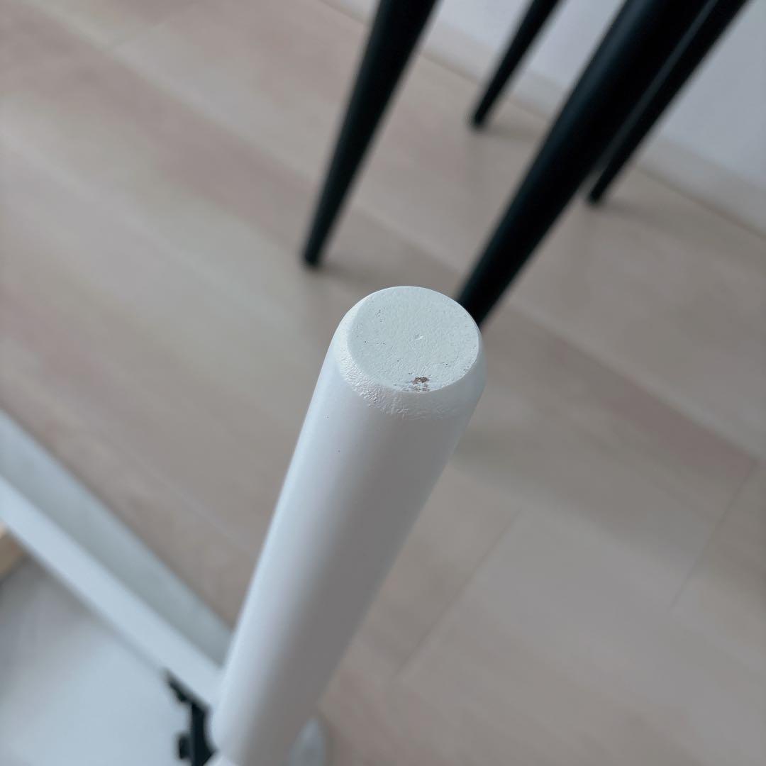 【美品】Francfranc こたつテーブル 白×マーブル S 800×600