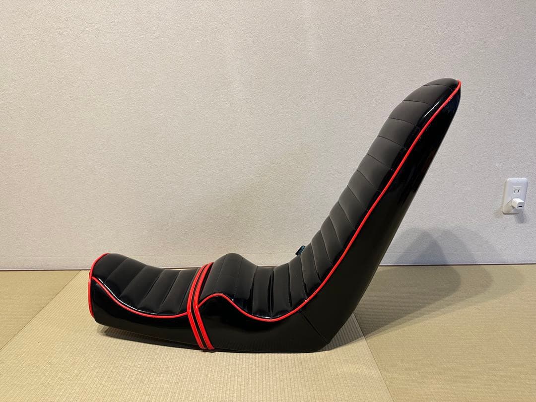 gs400 大川三段シート エナメルブラック/レッド 最終値下げ