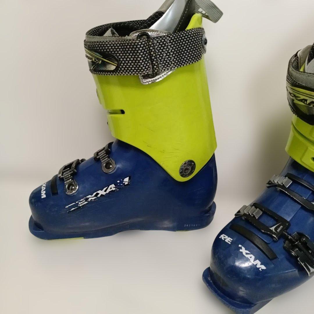 REXXAM POWER MAX 97スキーブーツ 青/緑 25〜25.5センチ