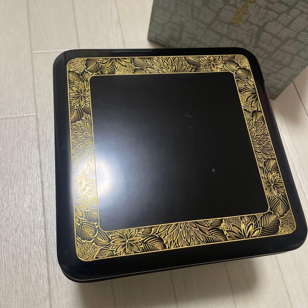 輪島塗　お重箱　　2段　運動会　 おせち　お正月