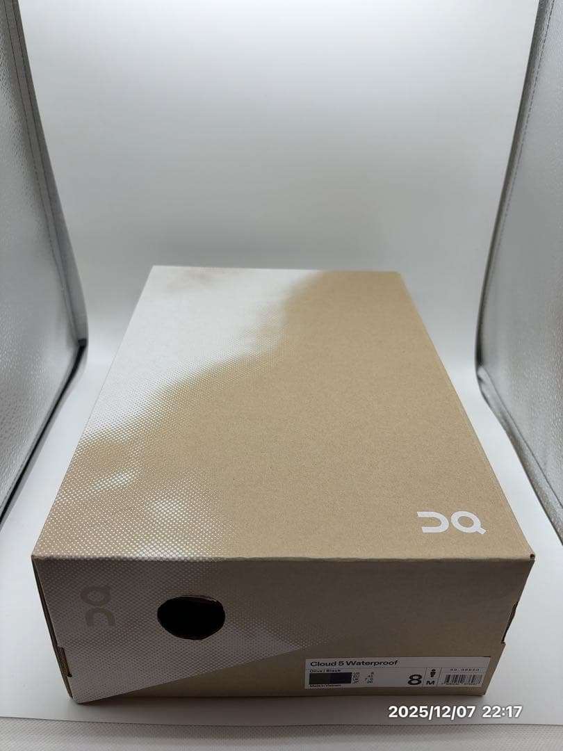 S*ん様 ON 防水Cloud5 Waterproof メンズ26cm オリーブ